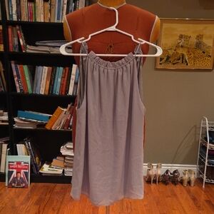 H&M Light Gray Sleeveless Shirt